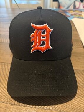 Detroit Tigers New Era SnapBack 9forty A-frame – Black – OSFM